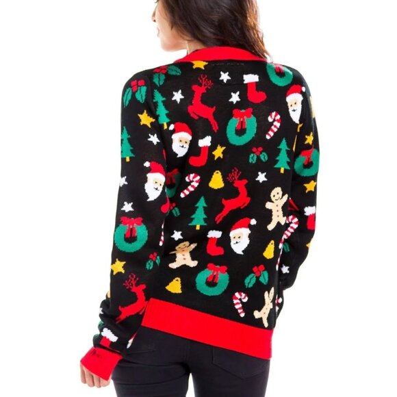 Tipsy Elves Women's Cookie Cutter Cardigan Sweater 3XL NEW WITH TAGS - Picture 2 of 7